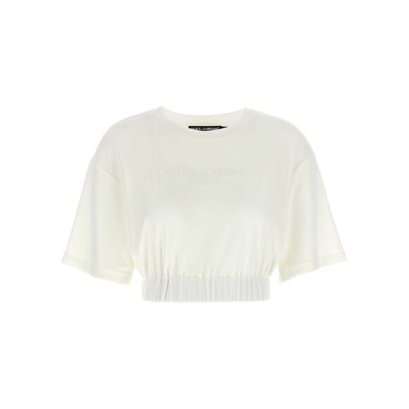 Dolce & Gabbana Women's Logo Chenille Top